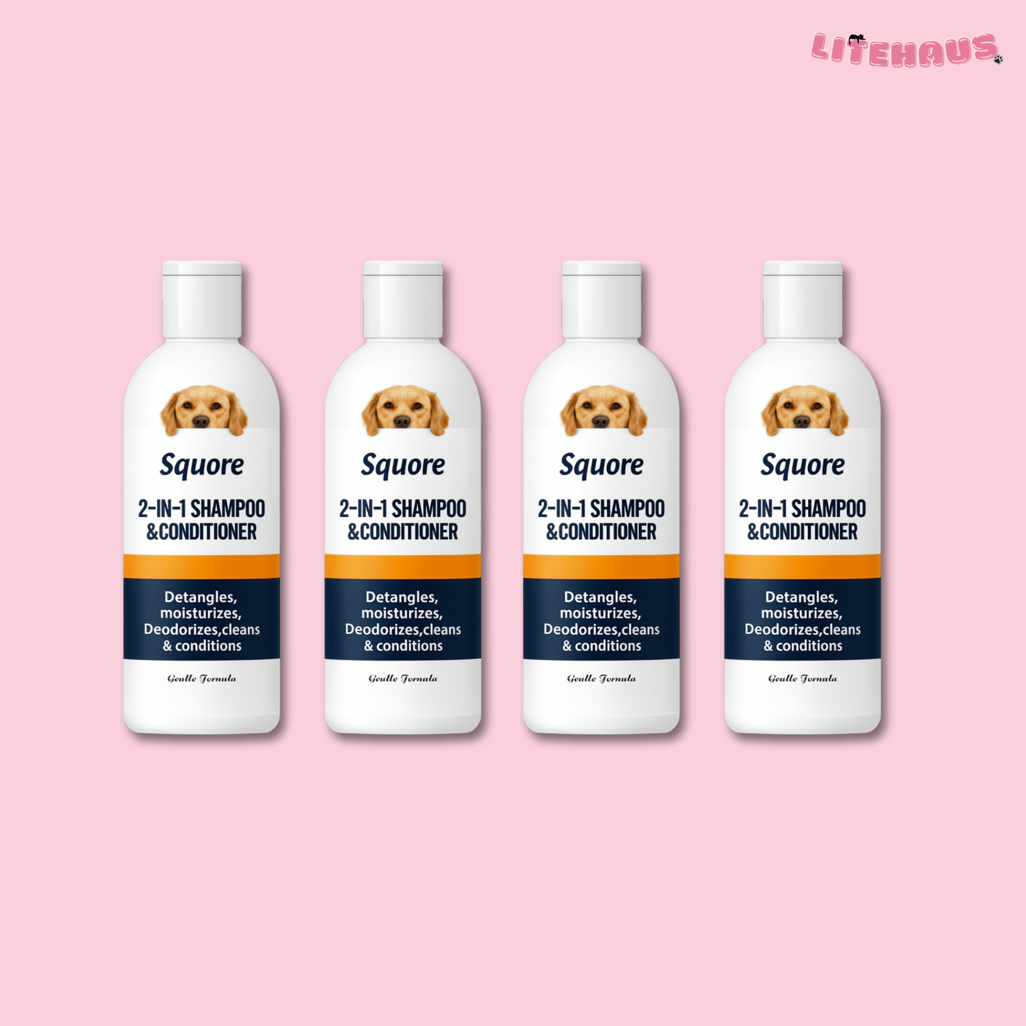 Puppy Shampoo 2-in-1 – Natural & Moisturizing Formula for Soft, Healthy Fur