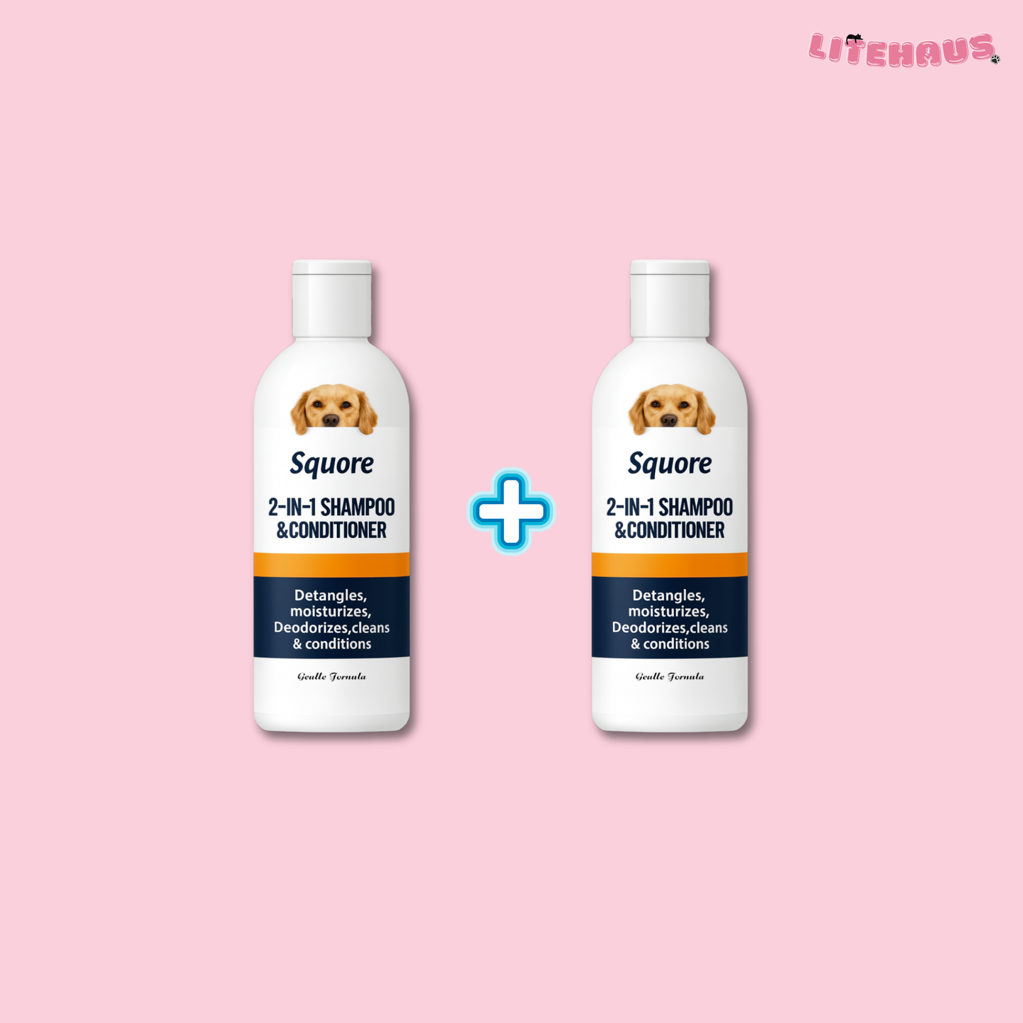 Puppy Shampoo 2-in-1 – Natural & Moisturizing Formula for Soft, Healthy Fur