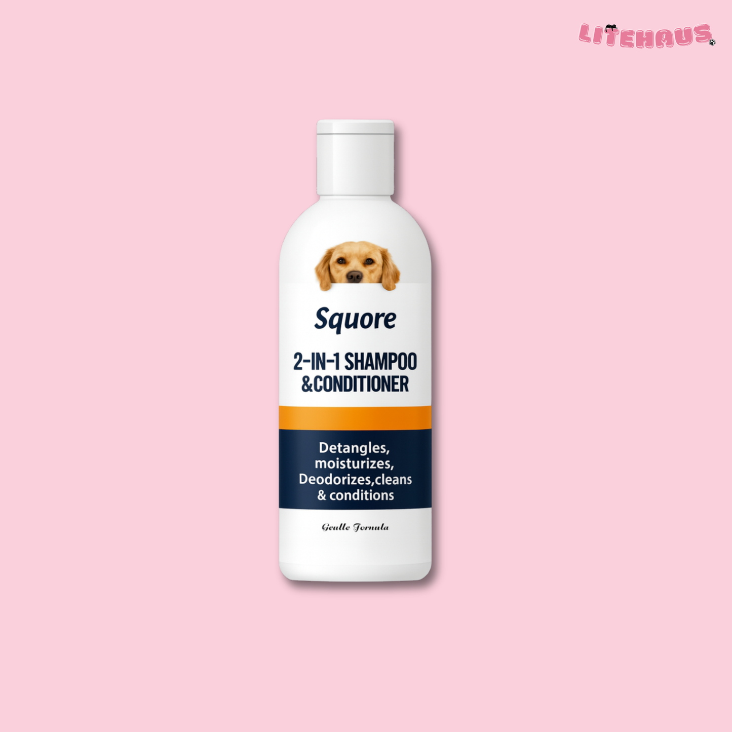 Puppy Shampoo 2-in-1 – Natural & Moisturizing Formula for Soft, Healthy Fur