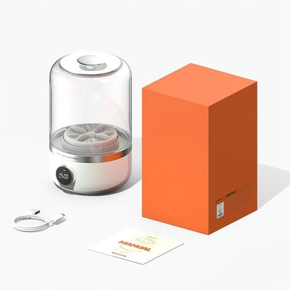 Portable 1L Mini Wireless Washing Machine for Underwear & Socks with Dehydration Function ™️
